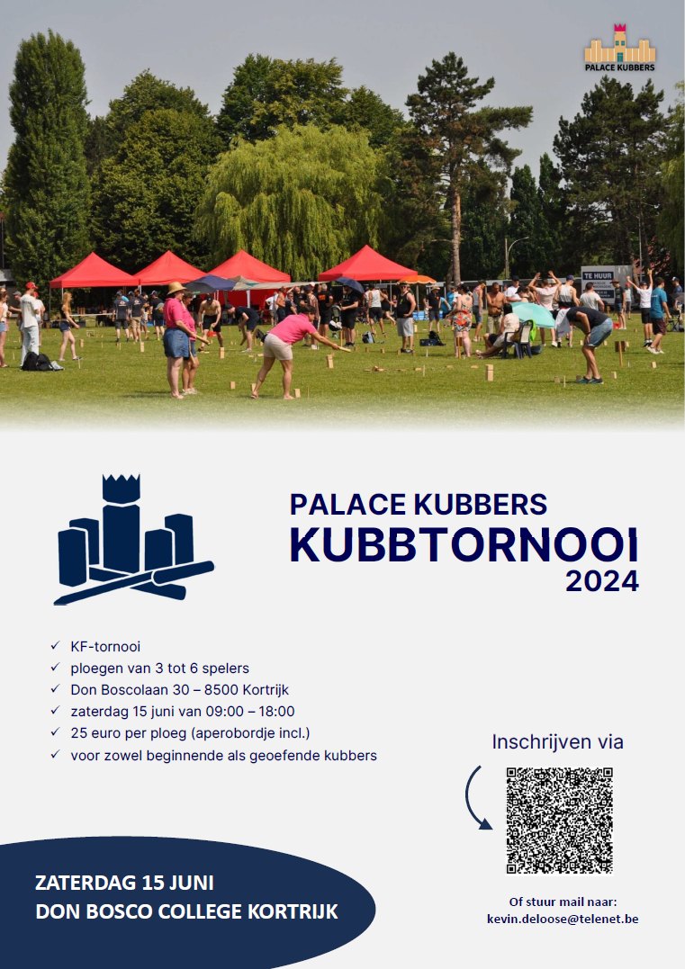 Kubbtornooi Palace Kubbers